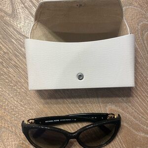 Michael Kors Black Glitter Sunglasses